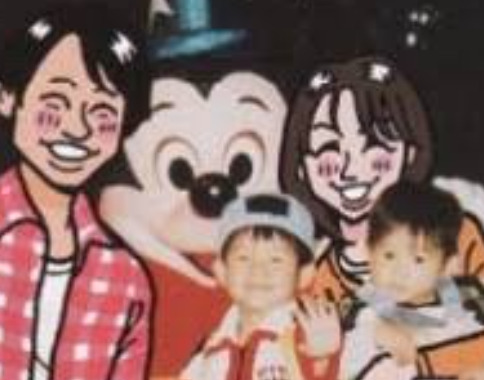 松村北斗の家族写真