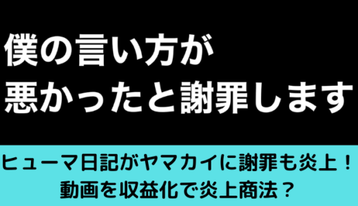 ヒューマ日記の謝罪